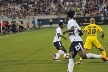 Paris Saint-Germain, Tottenham Hotspur 'a karşı 22 Temmuz 2017' de Orlando Florida 'daki Citrus Bowl' da.  