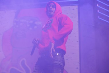 MTV Wild n Out Tour sunucusu Nick Cannon 5 Mart 2020 Perşembe günü Orlando Florida 'daki Amway Center' da