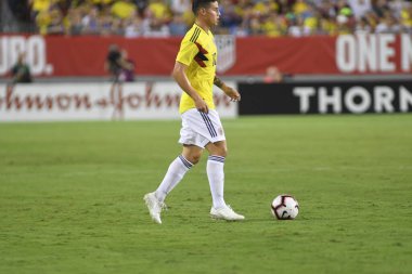 ABD Kolombiya 'ya karşı Raymond James Stadyumu' nda 11 Ekim 2018 'de.  