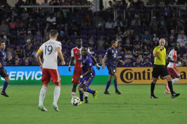Orlando City 27 Eylül 2017 'de Orlando City Stadyumu' nda New England Devrimi 'ne ev sahipliği yaptı..  