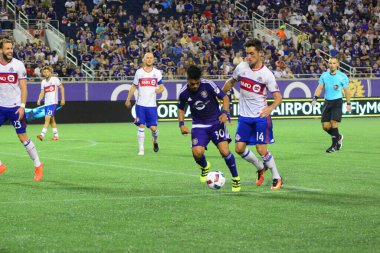 Orlando City, 24 Ağustos 2016 'da Orlando Florida' daki Kamp Dünyası Stadyumunda Toronto FC 'ye ev sahipliği yaptı..