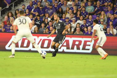 Orlando City 21 Nisan 2018 'de Orlando Florida' daki Exploria Stadyumu 'nda San Jose depremlerine ev sahipliği yaptı..  