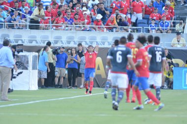 Kosta Rika, Copa America Centenario sırasında Paraguay ile Orlando Florida 'daki Dünya Kampı Stadyumu' nda karşılaştı..  