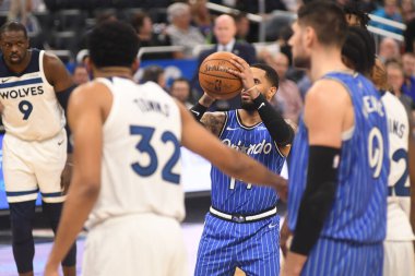 Orlando Magic, 7 Şubat 2019 'da Orlando, Florida' da bulunan Amway Arena 'da Minnesota Timberwolves' a ev sahipliği yapar..  