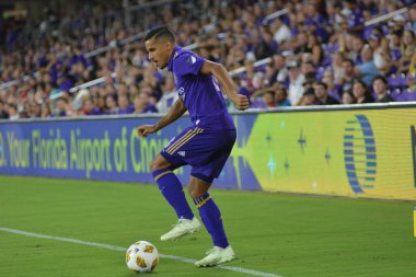 Orlando City SC, 22 Eylül 2018 'de Florida Exploria Stadyumu' nda Houston Dynamo 'yu ağırladı..
