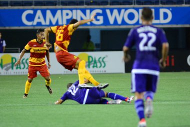 Orlando City SC, 29 Haziran 2016 'da Orlando Florida' daki Kamp Dünyası Stadyumu 'nda Fort Lauderdale Strikers' a ev sahipliği yaptı..