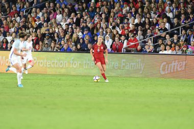 ABD, 7 Mart 2018 tarihinde Orlando City Stadyumu 'ndaki SheBelives Kupası' nda İngiltere ile karşı karşıya geldi..  