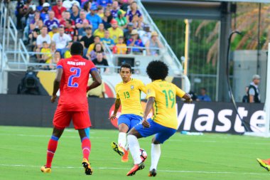 Brezilya, 8 Haziran 2016 tarihinde Orlando Florida 'daki Copa America Centenario' da Haiti ile karşılaştı..