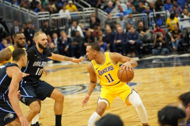 Orlando Magic 11 Aralık 2019 Çarşamba günü Orlando Forida 'daki Amway Center' da Los Angeles Lakers 'a ev sahipliği yaptı..  