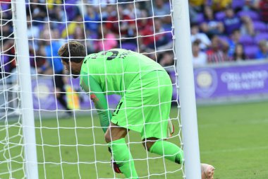Flamengo Eintracht Frankfurt 'a karşı 12 Ocak 2019 Cumartesi günü Orlando City Stadyumu' nda. 