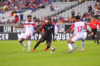 ABD Futbol Takımı 6 Eylül 2016 'da Jacksonville Florida EverBank Field' da Trinidad & Tobago 'ya ev sahipliği yaptı..  