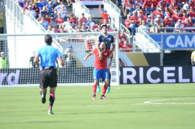 Kosta Rika, Copa America Centenario sırasında Paraguay ile Orlando Florida 'daki Dünya Kampı Stadyumu' nda karşılaştı.. 