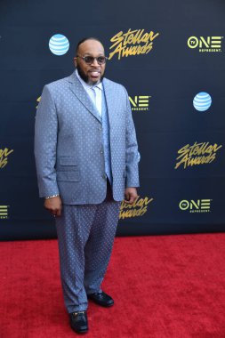 24 Mart 2018 Cumartesi günü Las Vegas 'taki Orleans Resort' ta düzenlenen 33. Yıldız Ödülleri Kırmızı Halı sırasında ünlüler. 