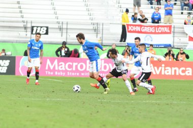 13 Ocak 2018 'de Orlando Florida' daki Spektrum Stadyumu 'nda düzenlenen Florida Kupası' nda Korucular Corinthianlara karşı..