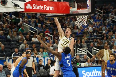 Orlando Magic 10 Kasım 2019 'da Indiana Pacers' ı Amway Center 'da ağırlıyor. Fotoğraf: Marty Jean-Louis