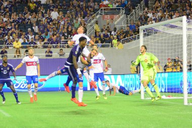 Orlando City, 24 Ağustos 2016 'da Orlando Florida' daki Kamp Dünyası Stadyumunda Toronto FC 'ye ev sahipliği yaptı..