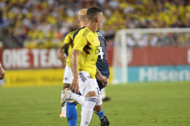 ABD Kolombiya 'ya karşı Raymond James Stadyumu, Tampa Florida' da 11 Ekim 2018 'de. Fotoğraf: Marty Jean-Louis