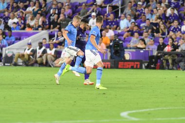 Orlando City 26 Temmuz 2018 'de Florida Exploria Stadyumu' nda NYC FC 'ye ev sahipliği yaptı. Fotoğraf: Marty Jean-Louis