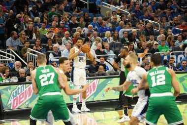 Orlando Magic, Boston Celtics 'i 24 Ocak 2020' de Orlando, Florida 'da Amway Center' da ağırladı. 