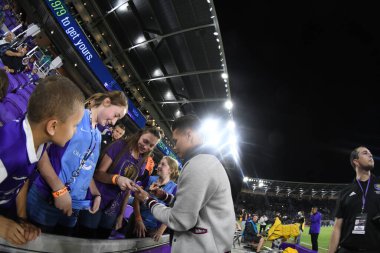 Orlando City SC, 10 Mart 2018 'de Orlando City Stadyumu' nda Minnesota United FC 'ye ev sahipliği yaptı..  