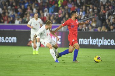 Amerikan Futbol Takımı 15 Kasım 2019 Cuma günü Orlando Florida 'daki Exploria Stadyumu' nda oynanan Concacaf Uluslar Ligi karşılaşmasında Kanada 'ya ev sahipliği yapmaktadır.
