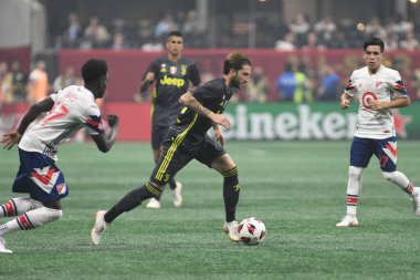 1 Ağustos 2018 tarihinde Atlanta 'daki Mercedez Benz Stadyumu' nda tüm yıldızlar Juventus 'a karşı.. 