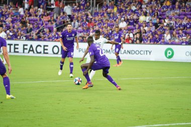 Orlando City SC, 19 Haziran 2019 Çarşamba günü Orlando 'daki Exploria Stadyumu' nda düzenlenen ABD Açık Kupası sırasında New England Devrimi 'ne ev sahipliği yaptı. 