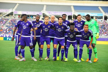 Orlando City SC, 15 Temmuz 2015 tarihinde Orlando Florida 'daki Kamp Dünyası Stadyumu' nda West Bromwich Albion 'a ev sahipliği yaptı..
