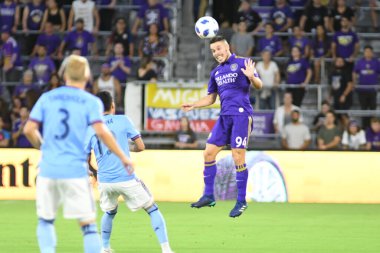 Orlando City 26 Temmuz 2018 'de Florida Exploria Stadyumu' nda NYC FC 'ye ev sahipliği yaptı. Fotoğraf: Marty Jean-Louis
