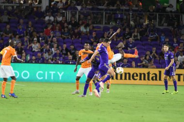 Orlando City SC, 22 Eylül 2018 'de Florida Exploria Stadyumu' nda Houston Dynamo 'yu ağırladı..