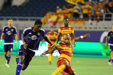 Orlando City SC, 29 Haziran 2016 'da Orlando Florida' daki Kamp Dünyası Stadyumu 'nda Fort Lauderdale Strikers' a ev sahipliği yaptı..