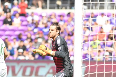 Orlando City, 31 Mart 2018 'de Orlando Florida' daki Exploria Stadyumu 'nda New York Red Bulls' a ev sahipliği yaptı..  