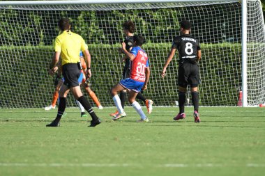 30 Temmuz 2019 'da Orlando Florida' daki Disney 'in Vahşi Spor Dünyası' nda düzenlenen MLS Allstar Haftası sırasında MLS Homegrown oyunu.