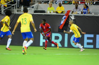 Brezilya, 8 Haziran 2016 tarihinde Orlando Florida 'daki Copa America Centenario' da Haiti ile karşılaştı..