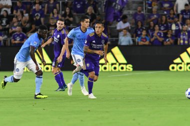 Orlando City 26 Temmuz 2018 'de Florida Exploria Stadyumu' nda NYC FC 'ye ev sahipliği yaptı. Fotoğraf: Marty Jean-Louis