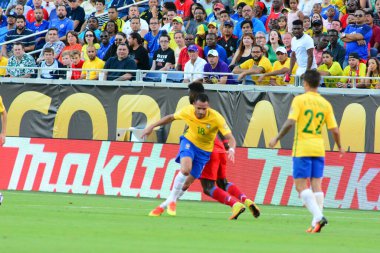 Brezilya, 8 Haziran 2016 tarihinde Orlando Florida 'daki Copa America Centenario' da Haiti ile karşılaştı..