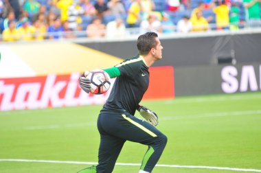 Brezilya, 8 Haziran 2016 tarihinde Orlando Florida 'daki Copa America Centenario' da Haiti ile karşılaştı..