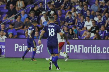 Orlando City 27 Eylül 2017 'de Orlando City Stadyumu' nda New England Devrimi 'ne ev sahipliği yaptı..  