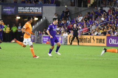 Orlando City SC, 22 Eylül 2018 'de Florida Exploria Stadyumu' nda Houston Dynamo 'yu ağırladı..