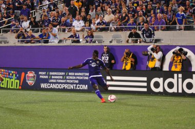 Orlando City SC, 3 Ekim 2015 'te Dünya Kampı Stadyumu' nda Montreal Çarpması 'na ev sahipliği yaptı.. 
