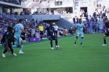 Orlando City SC 20 Nisan 2019 'da Orlando City Stadyumu' nda Vancouver Whitecaps 'a ev sahipliği yapıyor..  
