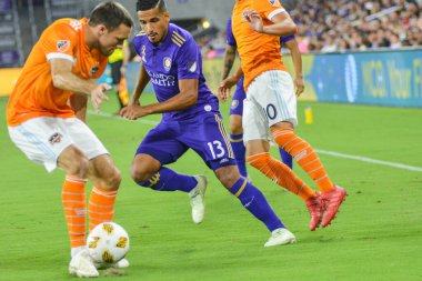 Orlando City SC, 22 Eylül 2018 'de Florida Exploria Stadyumu' nda Houston Dynamo 'yu ağırladı..