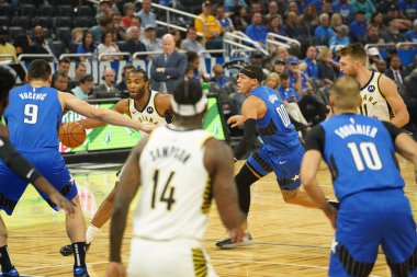 Orlando Magic 10 Kasım 2019 'da Indiana Pacers' ı Amway Center 'da ağırlıyor. Fotoğraf: Marty Jean-Louis