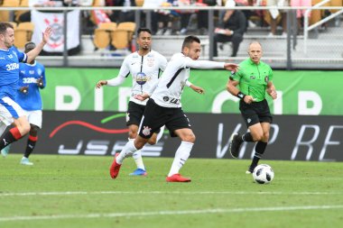 13 Ocak 2018 'de Orlando Florida' daki Spektrum Stadyumu 'nda düzenlenen Florida Kupası' nda Korucular Corinthianlara karşı..