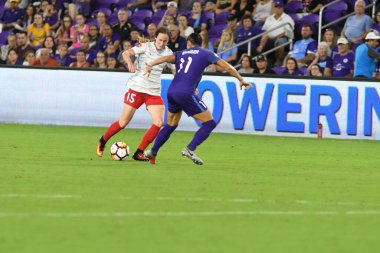 Orland Pride, 25 Ağustos 2018 'de Orlando Florida' daki Exploria Stadyumu 'nda Chicago Red Stars' a ev sahipliği yapıyor..  