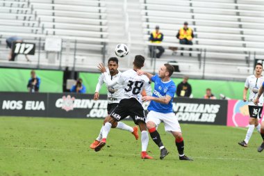 13 Ocak 2018 'de Orlando Florida' daki Spektrum Stadyumu 'nda düzenlenen Florida Kupası' nda Korucular Corinthianlara karşı..