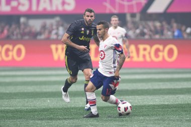 1 Ağustos 2018 tarihinde Atlanta 'daki Mercedez Benz Stadyumu' nda tüm yıldızlar Juventus 'a karşı.. 