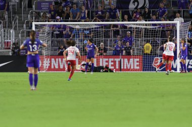 Orland Pride, 25 Ağustos 2018 'de Orlando Florida' daki Exploria Stadyumu 'nda Chicago Red Stars' a ev sahipliği yapıyor..