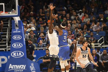 Orlando Magic, 7 Şubat 2019 'da Orlando, Florida' da bulunan Amway Arena 'da Minnesota Timberwolves' a ev sahipliği yapar..  