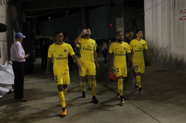 Paris Saint-Germain, Tottenham Hotspur 'a karşı 22 Temmuz 2017' de Orlando Florida 'daki Citrus Bowl' da.   